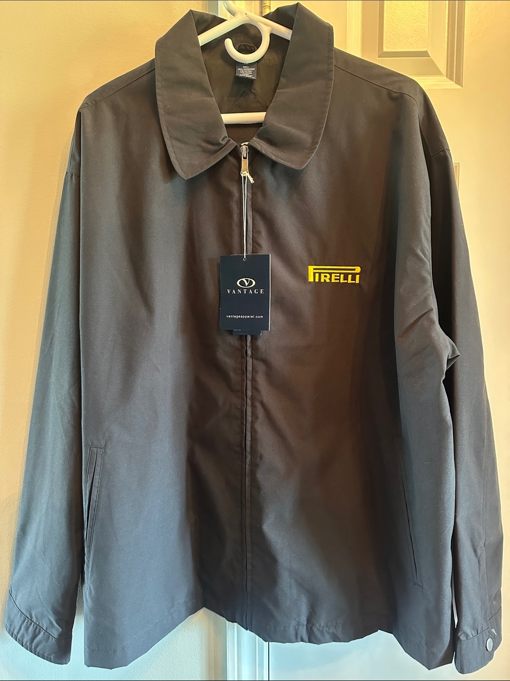 Pirelli Vantage Men's Black Lightweight Zip Jacket